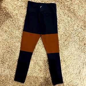 ZYIA Black and brown leggings size 2